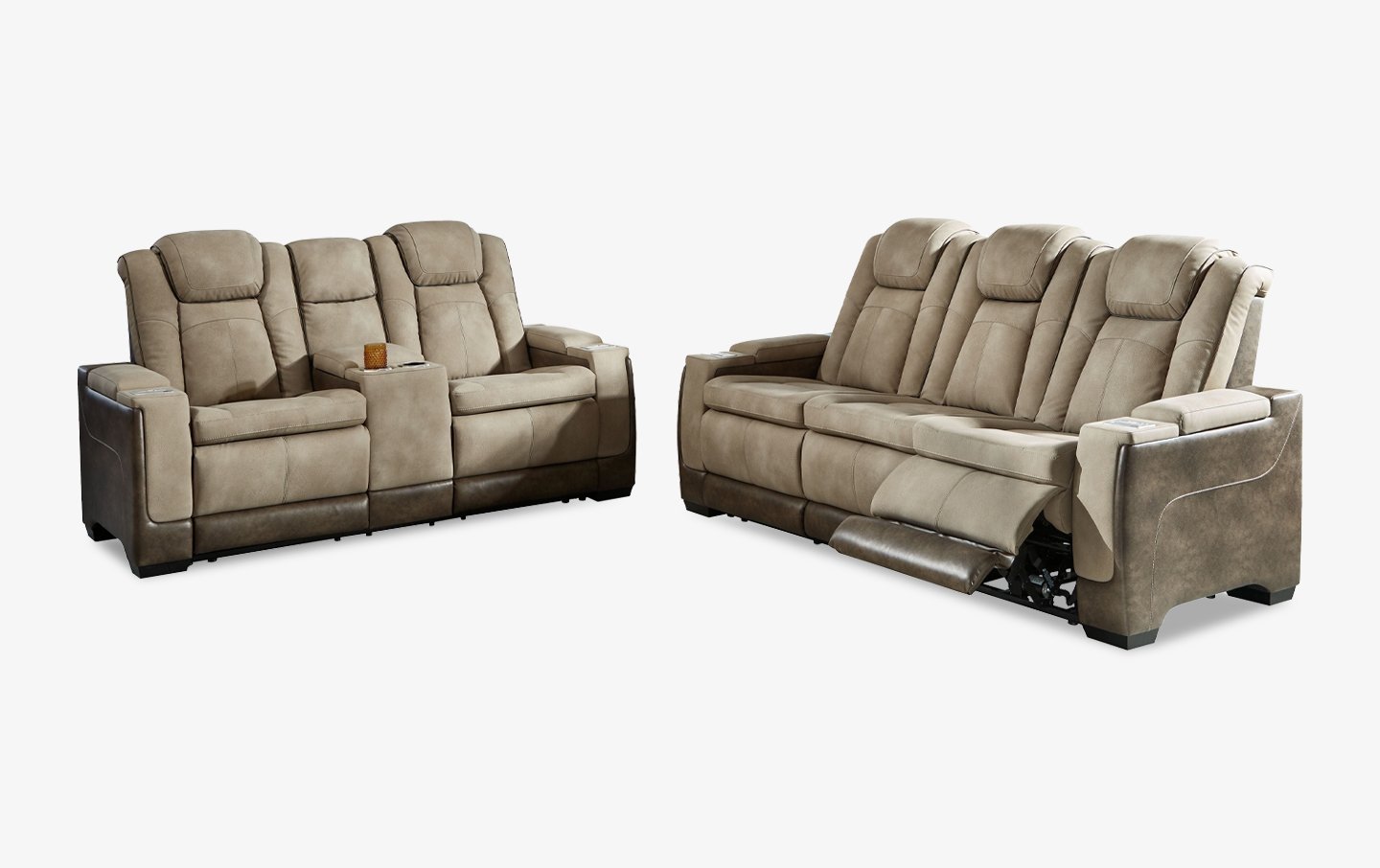 Armani Power Reclining Living Room Set