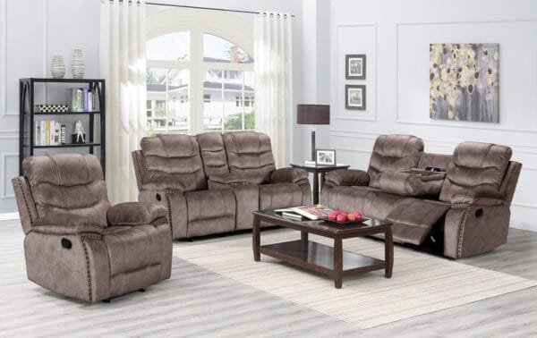 Montana Power Reclining Living Room Set