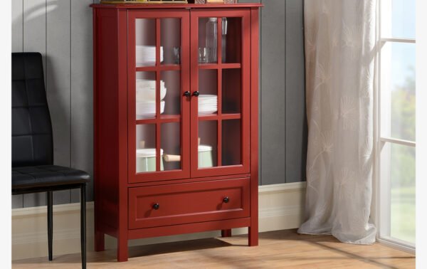 Miranda Cherry Accent Cabinet