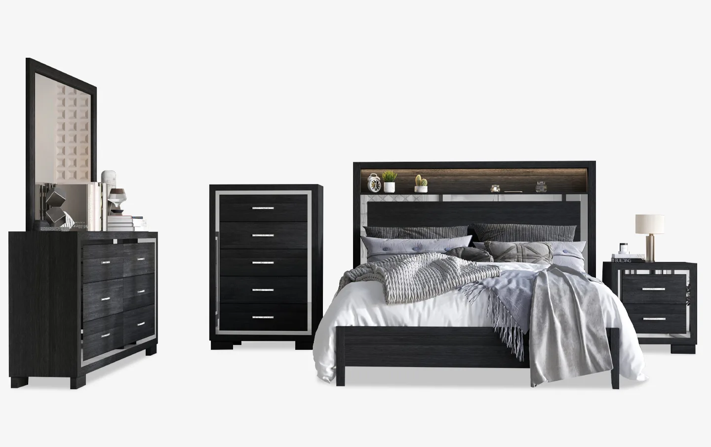 Tricorn Bedroom Set - 01