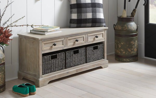 Oslember Storage Bench