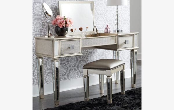 Lonnix Vanity with Stool