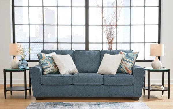 Cashton Blue Sofa