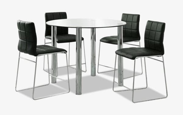 Napoli Black Pub Set