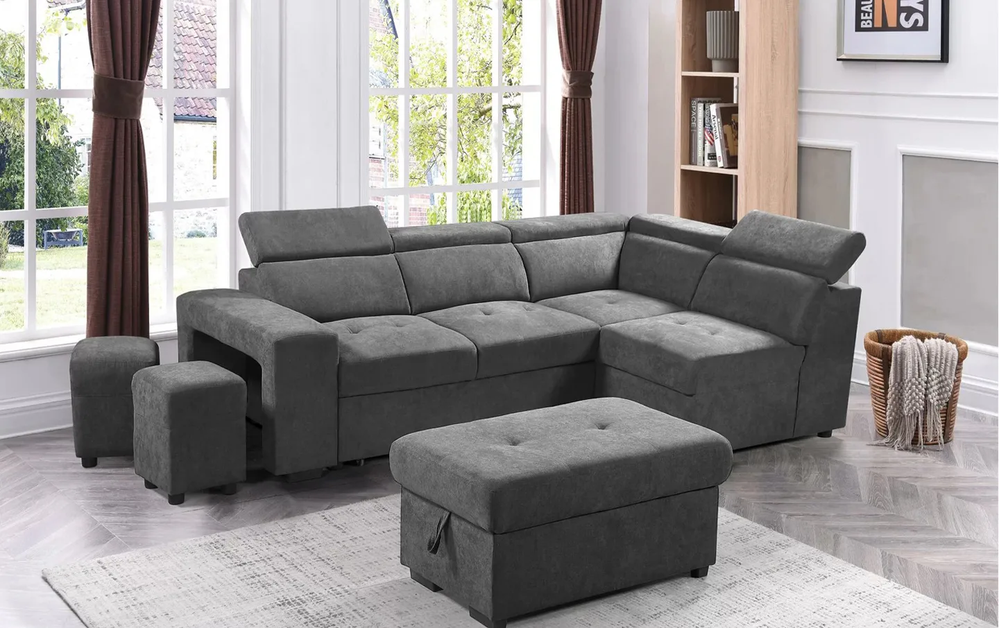 Henrick Sleeper Sectional