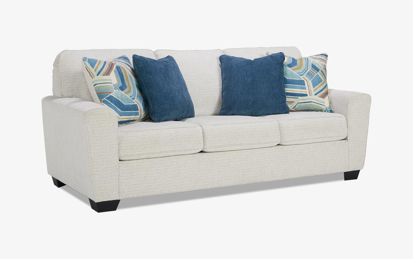 Cashton White Sofa