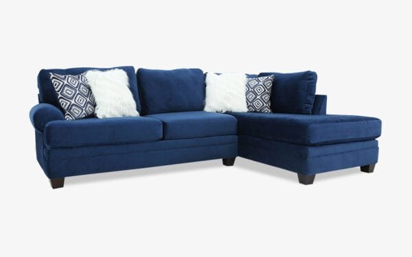 Groovy Navy Sectional