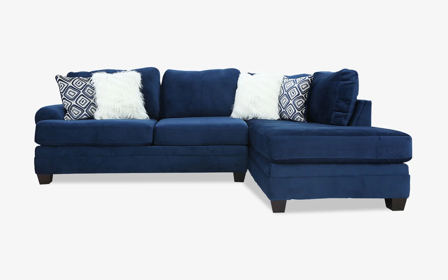 Groovy Navy Sectional