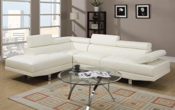 Armadale White Sectional