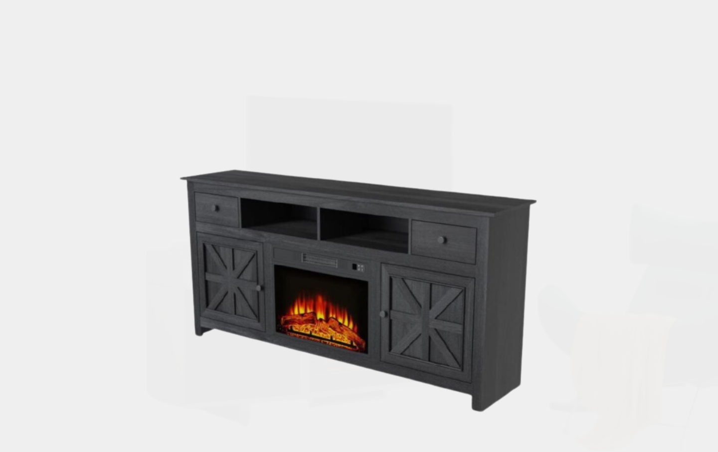 Farmington Electric Fireplace TV Console