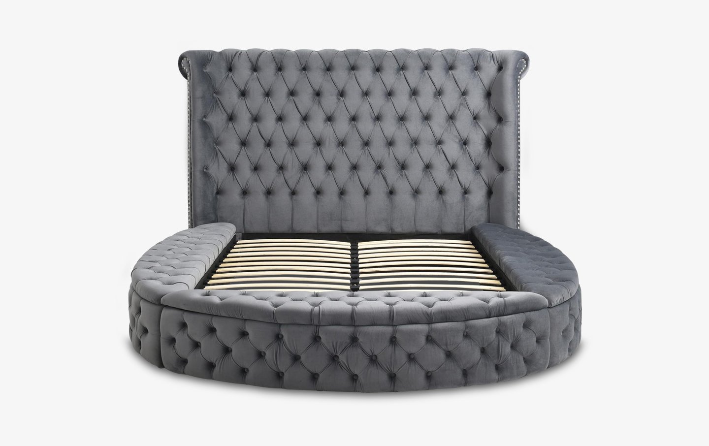 luxus bed grey