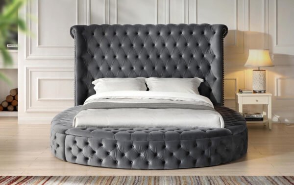 luxus bed grey