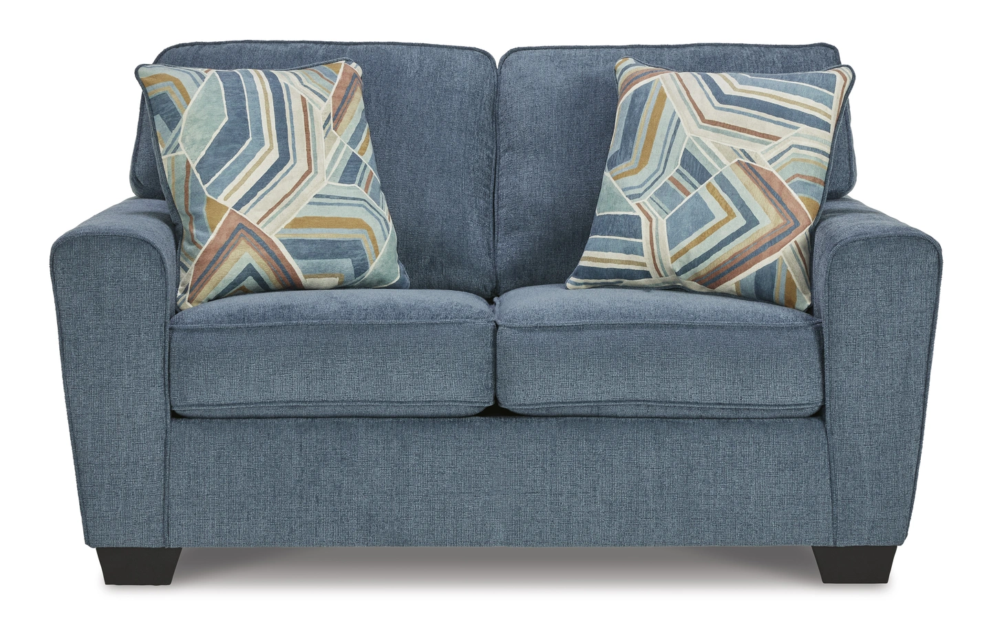 Cashton Blue Loveseat