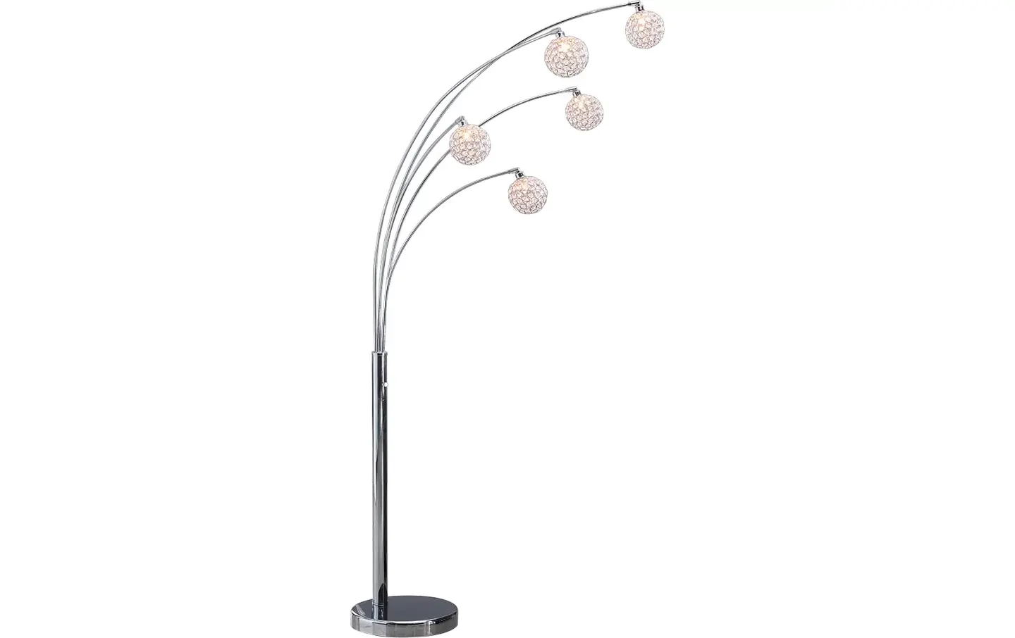 Manhattan Crystal Ball Floor Lamp