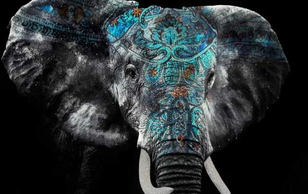 Painted Elephant