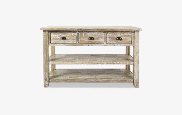 Artisan’s Craft White Wash Console Table
