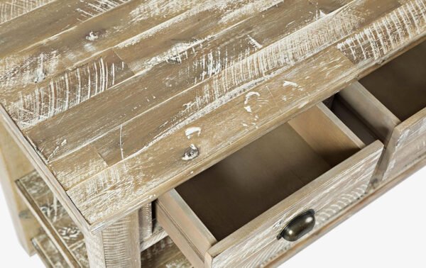 Artisan’s Craft White Wash Console Table