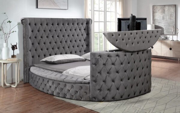 Voltare Bed Gray