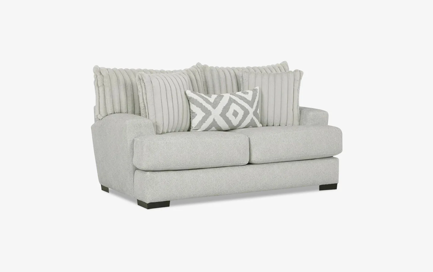 Mondo Silver Loveseat