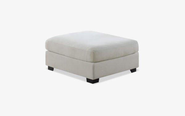 Ivory 5 Piece Sectional ottoman