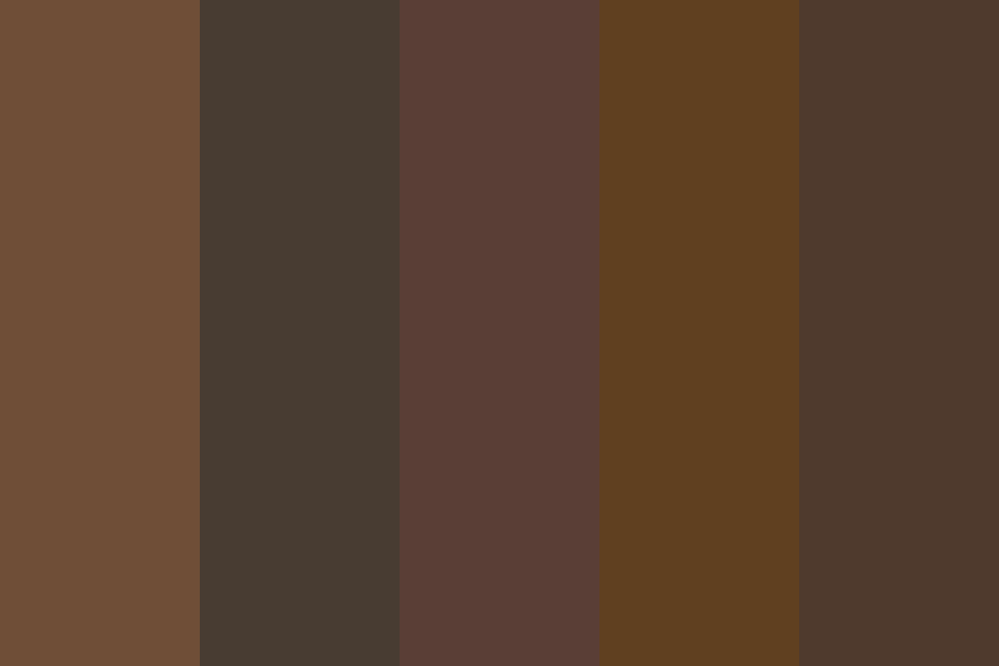 Dark autumn color palette